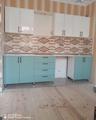 Mətbəx mebeli: Sifarişlə hazırlanmış müxtəlif ölçülü mətbəx mebelləri. Rəng və dizayn — 23