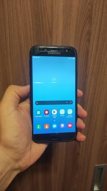 телефон j7: Samsung Galaxy J7 2017, цвет - Черный, 2 SIM
