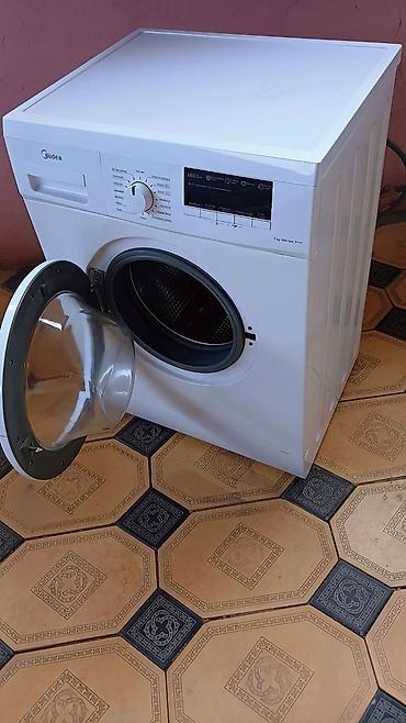 sure dispenser: Paltaryuyan maşın Midea, 7 kq, İşlənmiş, Avtomat, Qurutma var — 2