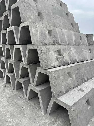 арык бетонный: Арычный лоток, Размер: 300 см x 30 x 30 см, Платная установка, Оптом — 3