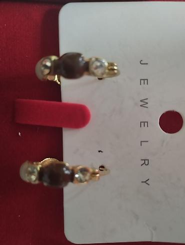 Bijuteriya dəstləri: Bijuteriya dəsti – müxtəlif aksesuarlar - Turkuaz rəngli baş bəzəyi — 22