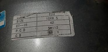 80 б4: BMW R18 новые одноширокие подходят на все модели "G"и"F" разболтовка — 4