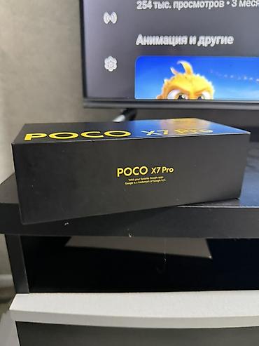 smart display: Poco X7 Pro, Б/у, 512 ГБ, цвет - Желтый, 2 SIM — 1