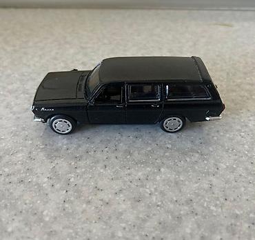 mini maşin: Miqyaslı model avtomobil – GAZ-24-02 “Volqa” (universal) - Rəng: qara — 2