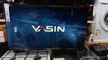 где можно продать телевизор: Срочная акция телевизор YASIN 43 cmart android 14 Модель 43E9000 Цена