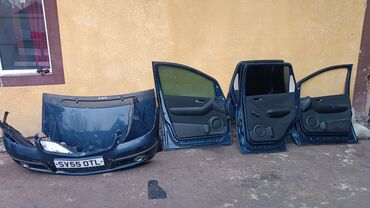 mercedes с класс: Бампер Mercedes-Benz 2004 г., Б/у, цвет - Синий, Оригинал