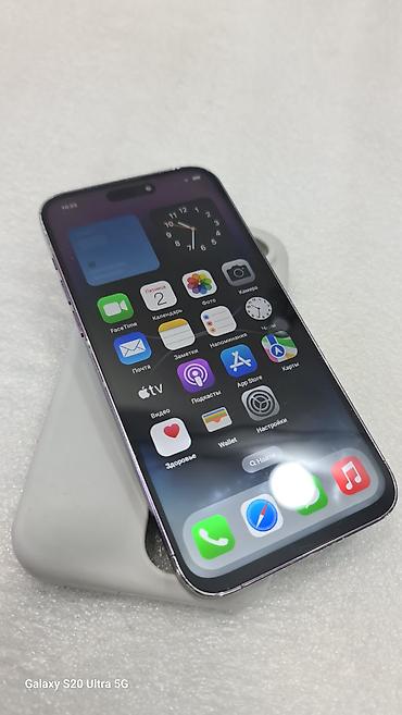 купить бу айфон 14 про макс: IPhone 14 Pro Max, Б/у, 512 ГБ, Черный, Чехол, 100 % — 3