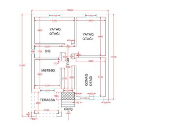 ремонт шин: Salam. Ev və obyektlərin 2D planlarını AutoCAD-də səliqəli şəkildə