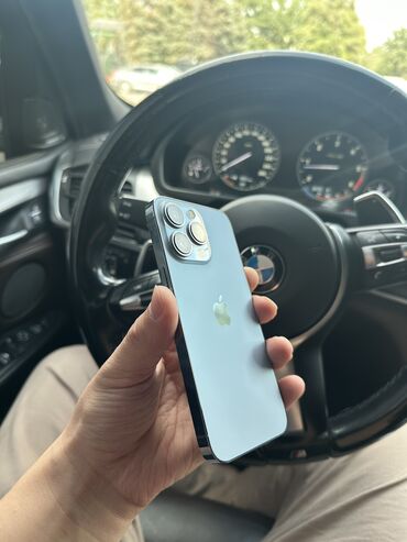 хонор x9c: IPhone 13 Pro, Колдонулган, 128 ГБ, Blue Titanium, Куту, 77 %