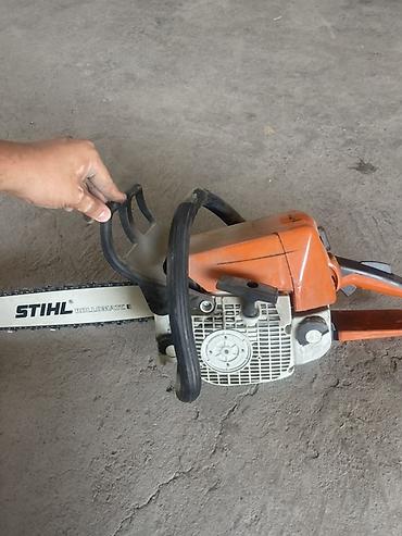 дрова: Бензопила Stihl с шиной Rollomatic E - Марка/серия: Stihl, шина — 3