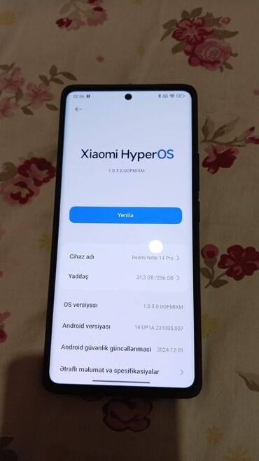 xiomi 12 x: Xiaomi 14 Pro, 256 GB, rəng - Qara