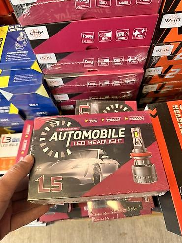 Лампы: 🚘 Автомобильные LED-лампы серии L5 — 200 Вт за пару! 💡 🔥 Мощные — 5