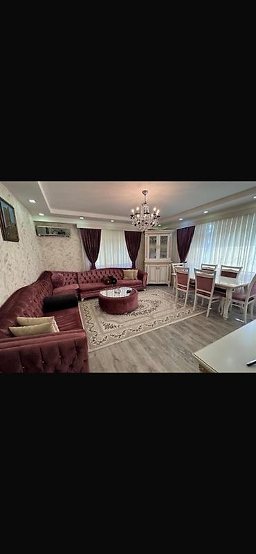 Otaqların satışı: Tam mebellı mənzil interyeri satılır - Geniş, işıqlı qonaq otağı: U — 1