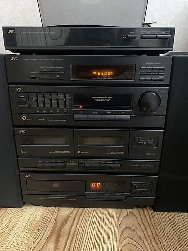 Другая аудиотехника: Музыкальный центр JVC винтажный, шикарное звучание. - Полноценный — 9
