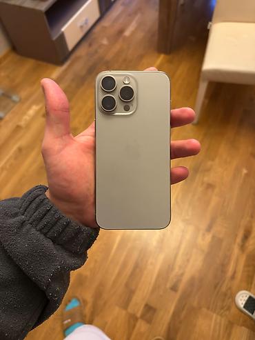 iphone alıram: IPhone 15 Pro Max, 256 GB, Natural Titanium, Barmaq izi, Face ID — 4