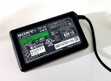 psp 3 in Кыргызстан | PSP (SONY PLAYSTATION PORTABLE): Блок питания для PSP
В хорошем состоянии, оригинал 
450сом