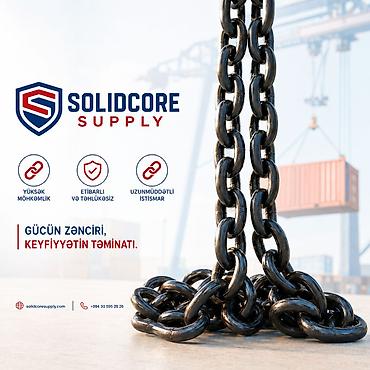Məhsul: Yükqaldırma Zənciri (Chain 8 mm Grade 80) • Yüksək Daşıma