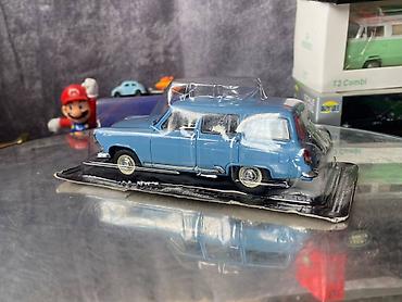 Avtomobil modelləri: Коллекционная модель VOLGA GAZ-22 blue 1962 DeAgostini Scale 1:43 — 13