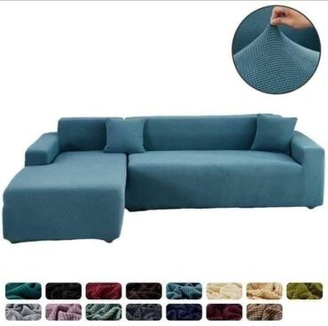 Sofe i kaučevi: Presvlake za ugaone garniture/dvosed/trosed/fotelje. Materijal spandex — 6