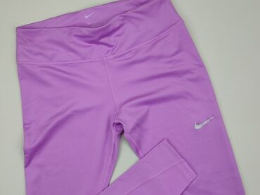 krótkie legginsy do ćwiczeń: Leggings, Nike, L (EU 40), condition - Very good