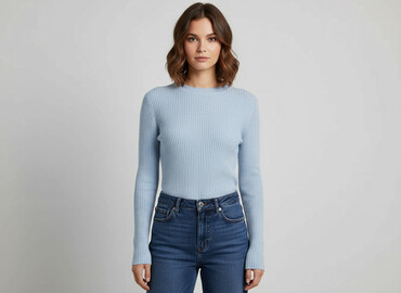 Swetry: Sweter damski, rozmiar S