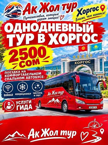эски кийим: Однодневные и двухдневные автобусные туры в Хоргос от «Ак Жол тур» — 1