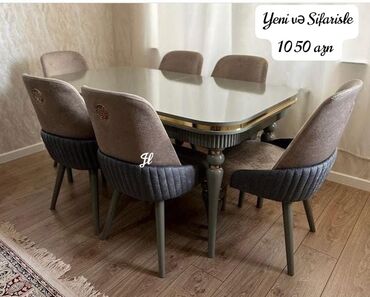 modern stol stul: Yeni, 6 stul, Azərbaycan
