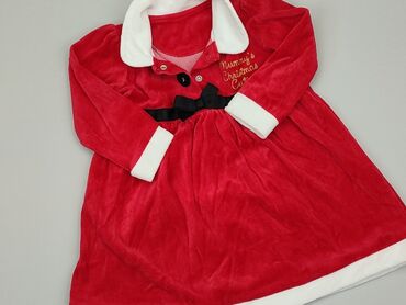 czerwona sukienka midi: Сукня, 1,5-2 р., 86-92 см, стан - Дуже гарний