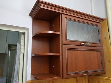 мойк: Навесной кухонный шкаф с открытыми торцевыми полками - Материал: ЛДСП — 1