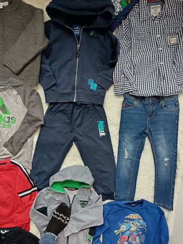 Paketi dečije odeće: Paket: Duksevi, Za dečake, uzrast: 4-5 godina — 4