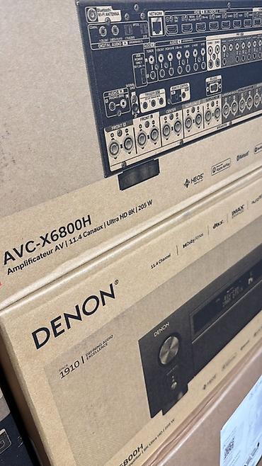 resiver: MARANTZ DENON Salam Əziz Müştərilər! Tam Yeni, Cinema - Ev — 10