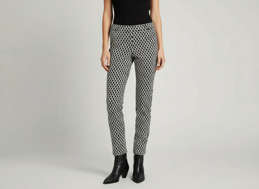 h m sukienka sweter: H&M, Material trousers for women, size XS