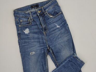 woskowane dżinsy: Denim, Jeans for women, XS (EU 34)