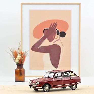 akusticne gitare prodaja: 🚙 Citroën Ami 8 Club 1969 – Masséna Red – Norev ( Limited 300 pcs) — 1