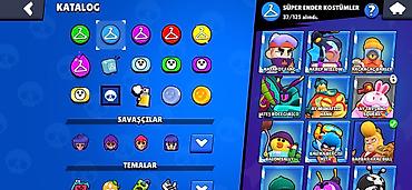 gumuş əşyalar: Brawl Stars hesabı – yüksək kuboklu və zəngin kontentli - Kupa yolu — 6