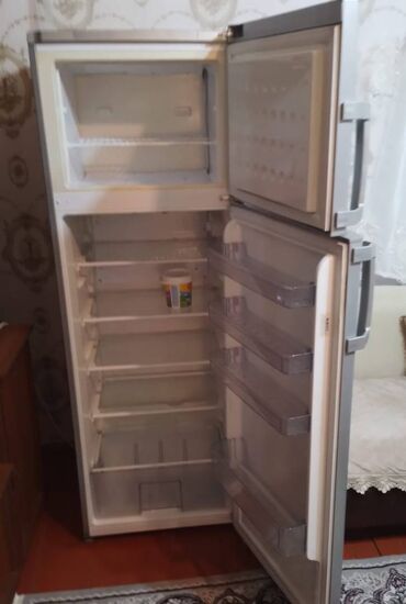 soyuducular ucuz: Б/у Двухкамерный Beko Холодильник Продажа, цвет - Серый