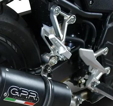 akcija ventilatora: GPR slip-on auspušni lonac za motocikle – mat crna završna obrada - — 5