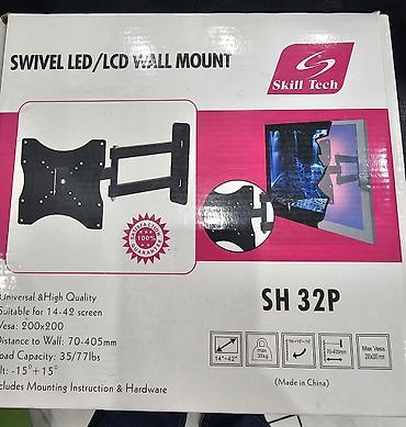 tv kransteyn: Skill Tech SH 32P divar asqısı – LED/LCD televizorlar üçün fırlanan — 2