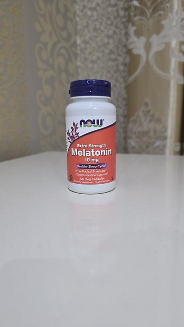 xitozan kapsul: 🇺🇸 ABŞ istehsalı – NOW Foods Melatonin 10 mg 🌙😴💊 1968-ci ildən — 2