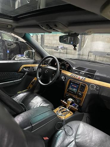 124 e500: Mercedes-Benz S-Class: 1999 г., 3.2 л, Автомат, Бензин, Седан — 3