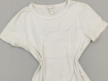 pinko t shirty białe: T-shirt, H&M, M, stan - Dobry