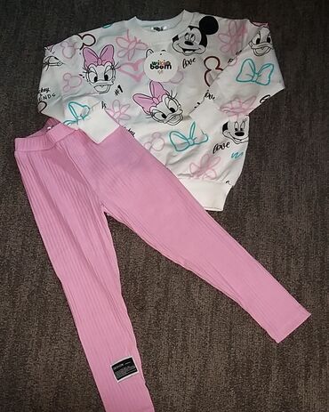 ski kombinezon za bebe: Beba Kids, Komplet: Pantalone, Duks, 110-116