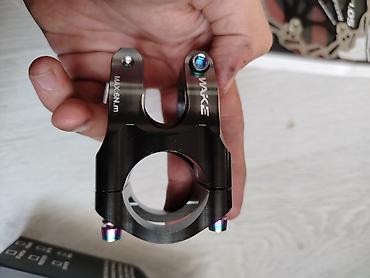Velosiped ehtiyyat hissələri: WAKE Bicycle Stem – alüminium ərintidən (Aluminum Alloy) - Qısa — 4