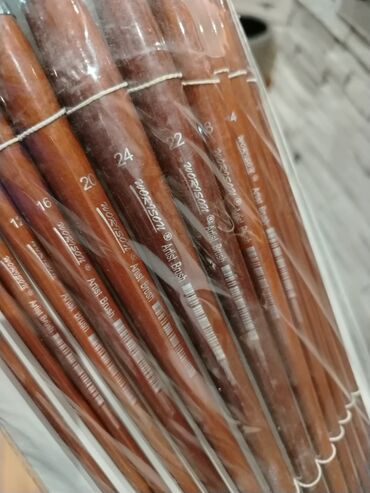 Ostali predmeti za umetnost i kolekcionarstvo: Cetkice, 4 razlicita Pakovanja po 13 cetkica,novo — 6
