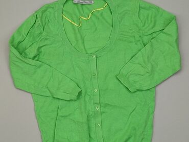 bluzki w kolorze butelkowej zieleni: Kardigan, M, stan - Dobry