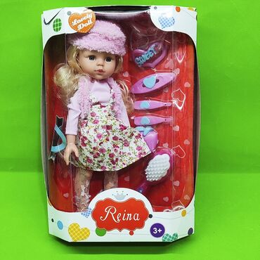 для девочки 33 размер: Кукла Рейна игрушка для девочек👧Доставка, скидка есть. Подарите