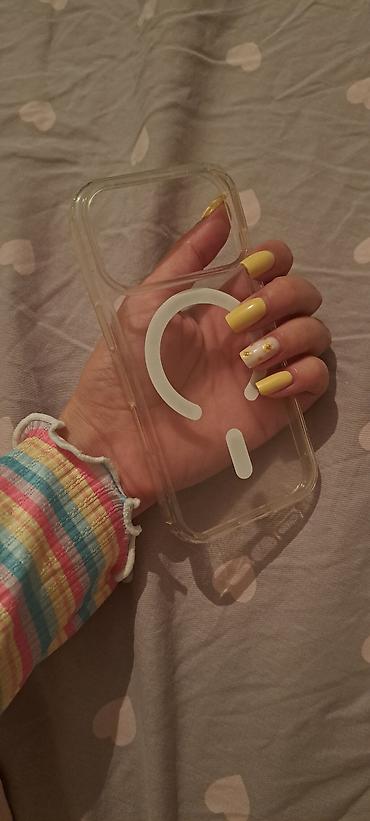 lenevo loq: Şəffaf MagSafe uyğun telefon qabı - Model: iPhone üçün şəffaf — 1
