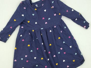 letnia prosta sukienka: Dress, H&M, 3-4 years, 98-104 cm, condition - Very good
