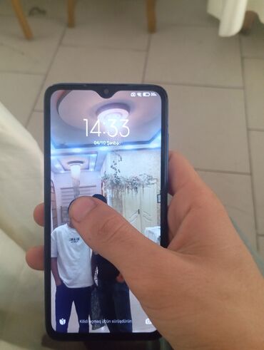 задние колонки в машину: Redmi Note 8 Pro, 128 GB, rəng - Mavi, Barmaq izi