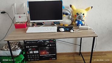 isləmis kamera: Xtech monitor + klaviatura dəsti kreslo və maşa - Brend: Xtech - — 5